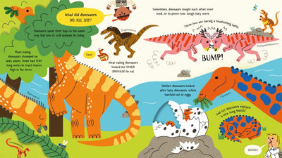 Step Inside Science: Dinosaurs - Usborne - Lemon And Lavender Toronto