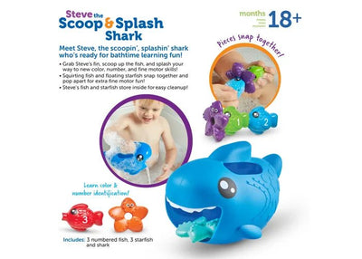 Steve the Scoop & Splash Shark - Learning Resources - Lemon And Lavender Toronto