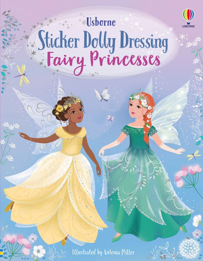 Sticker Dolly Dressing Fairy Princesses - Usborne - Lemon And Lavender Toronto