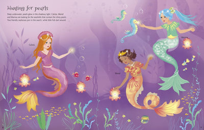 Sticker Dolly Dressing Mermaids - Usborne - Lemon And Lavender Toronto