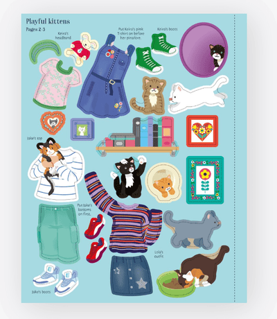 Sticker Dolly Dressing Pets - Usborne - Lemon And Lavender Toronto