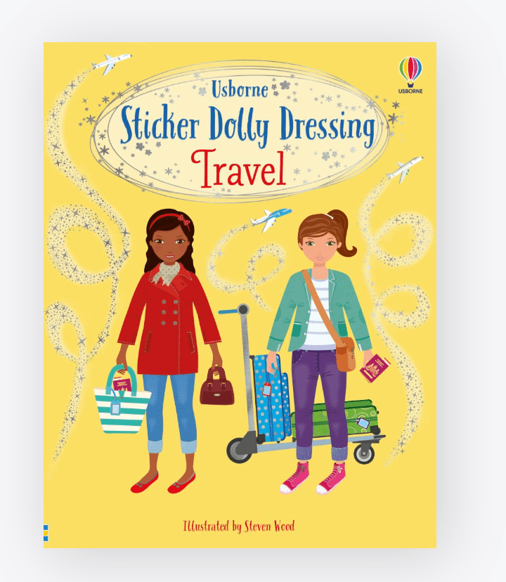 Sticker Dolly Dressing Travel - Usborne - Lemon And Lavender Toronto