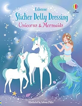 Sticker Dolly Dressing: Unicorns & Mermaids - Lemon And Lavender Toronto