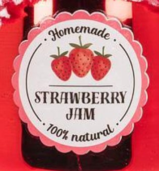 Strawberry Jam Jar Ornament - Lemon And Lavender Toronto