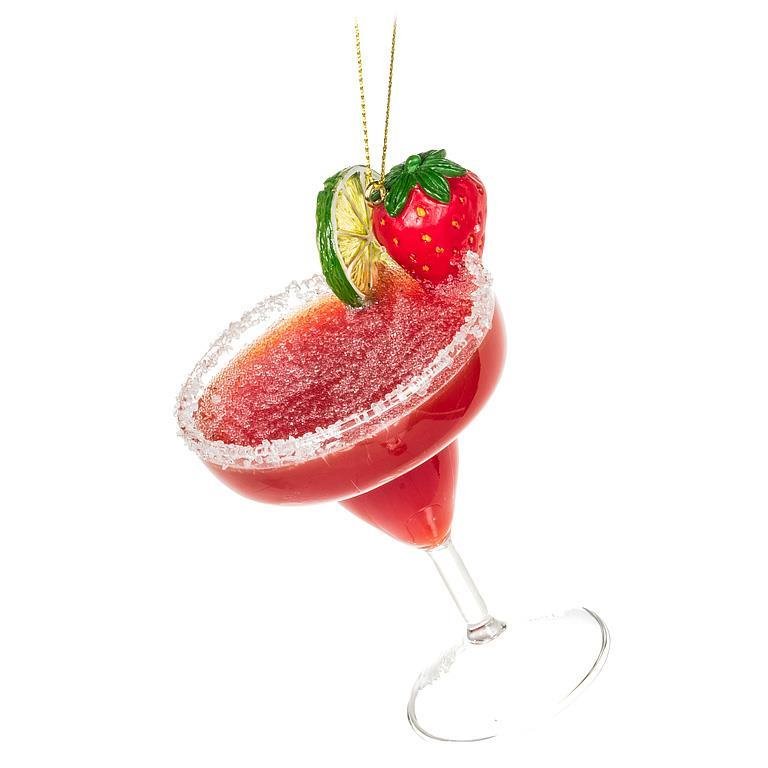 Strawberry Margarita Ornament - Lemon And Lavender Toronto