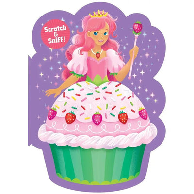 Strawberry Princess Cupcake Scratch & Sniff Card - Lemon And Lavender Toronto