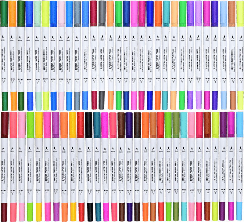 Studio Series Dual - Tip Coloring Markers (set of 60) - Lemon And Lavender Toronto