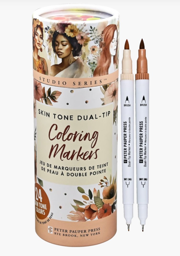 Studio Series Dual - Tip Skin Tone Markers (Set of 24) - Lemon And Lavender Toronto