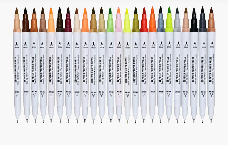 Studio Series Dual - Tip Skin Tone Markers (Set of 24) - Lemon And Lavender Toronto