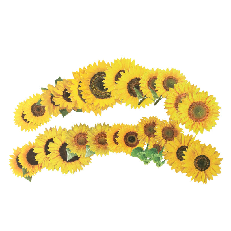 Sunflower Die Cut Sticker Pack - Lemon And Lavender Toronto