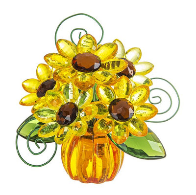 Sunflower Pumpkin POSY POT - Lemon And Lavender Toronto