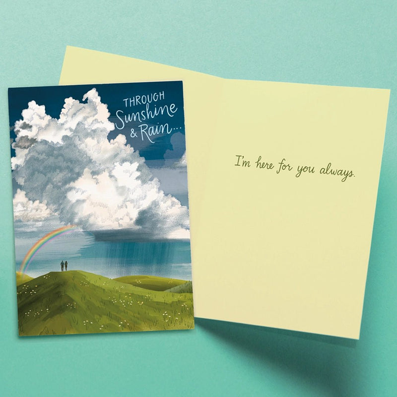 Sunshine & Rain Encouragement Card - Lemon And Lavender Toronto