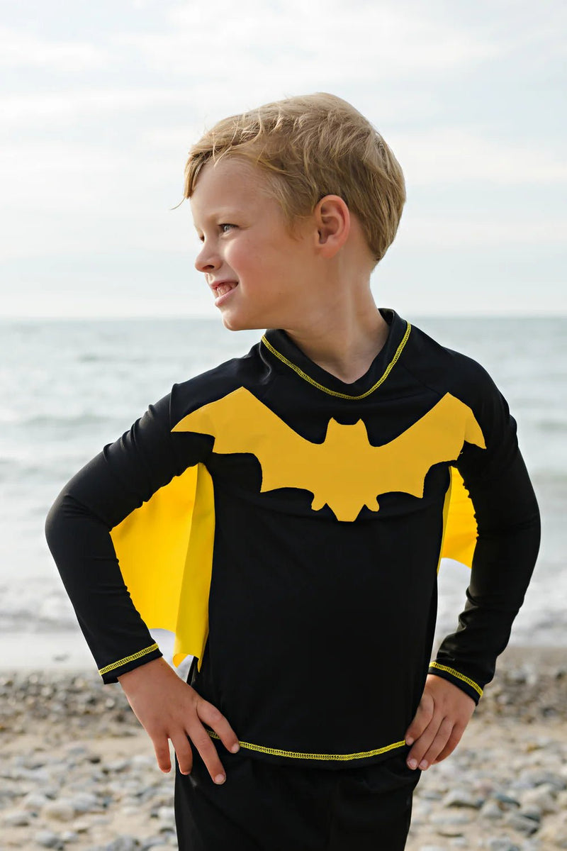 Super Bat Swimsuit for Kids - Lemon And Lavender Toronto