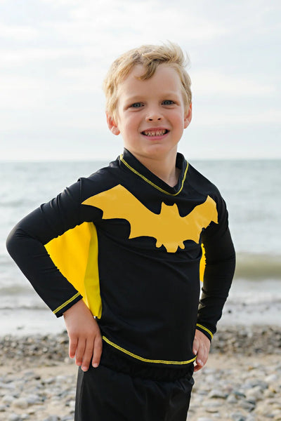 Super Bat Swimsuit for Kids - Lemon And Lavender Toronto