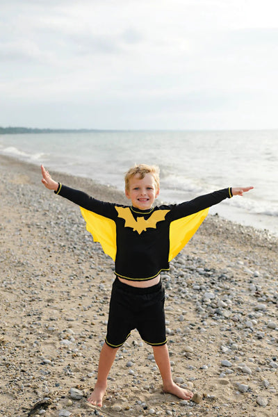 Super Bat Swimsuit for Kids - Lemon And Lavender Toronto