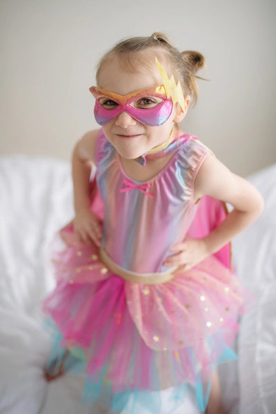 Super Duper Tutu, Cape and Mask Set - Lemon And Lavender Toronto