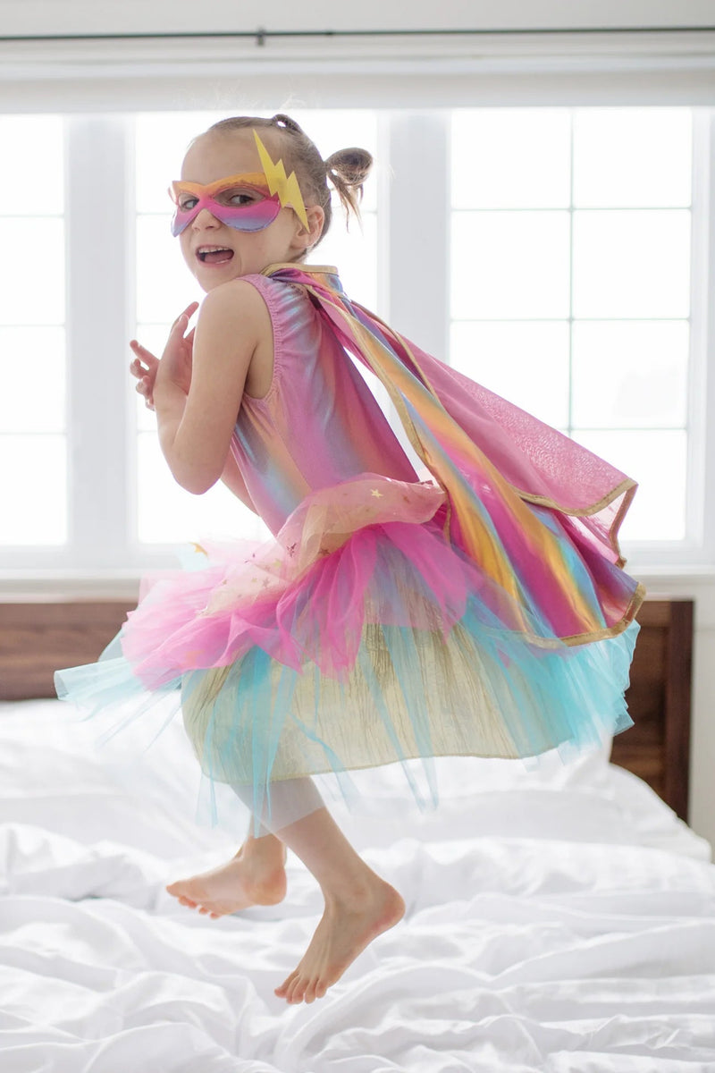 Super Duper Tutu, Cape and Mask Set - Lemon And Lavender Toronto