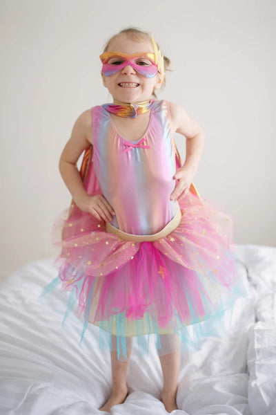 Super Duper Tutu, Cape and Mask Set - Lemon And Lavender Toronto