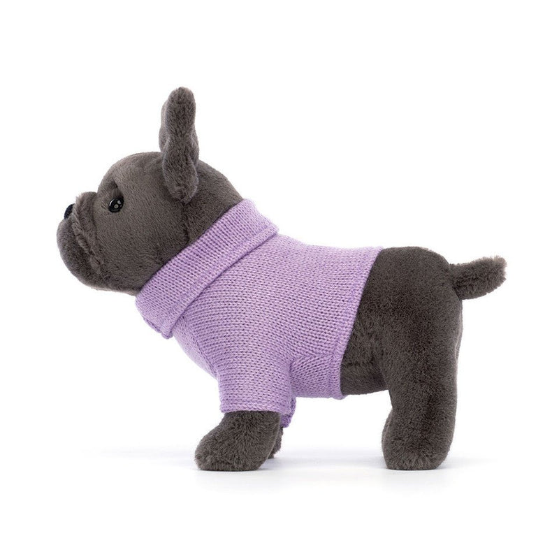 Sweater French Bulldog Purple - Jellycat - Lemon And Lavender Toronto