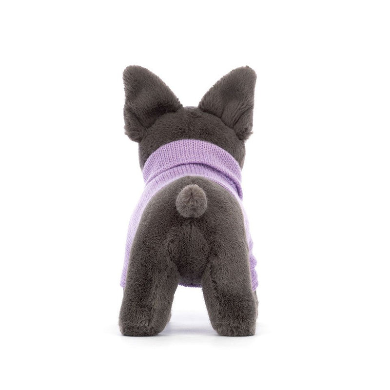 Sweater French Bulldog Purple - Jellycat - Lemon And Lavender Toronto