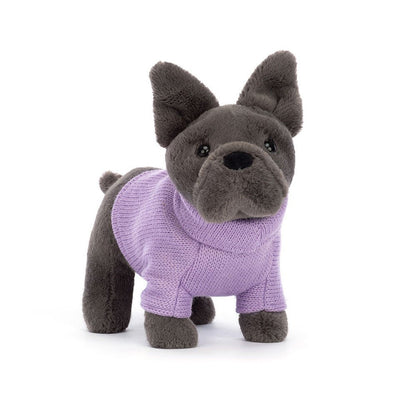 Sweater French Bulldog Purple - Jellycat - Lemon And Lavender Toronto