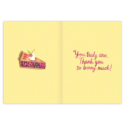 Sweet As Pie Thank You Card - Lemon And Lavender Toronto