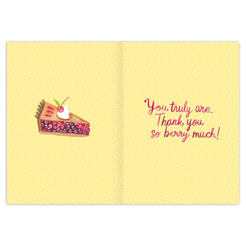 Sweet As Pie Thank You Card - Lemon And Lavender Toronto