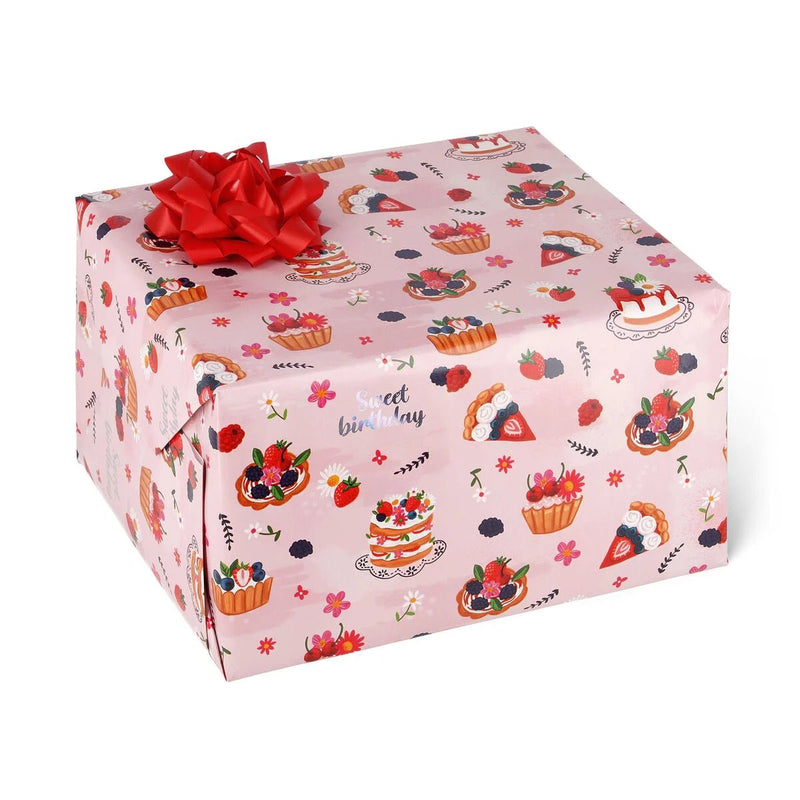 Sweet Birthday Roll Gift Wrap - Lemon And Lavender Toronto