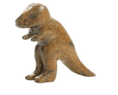 T - Rex Soapstone Sculpture Carving DIY - Made in Canada - Lemon And Lavender Toronto