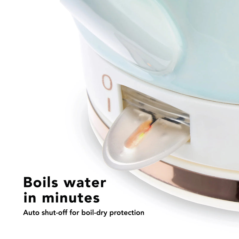Noelle™ Mint Ceramic Electric Tea Kettle