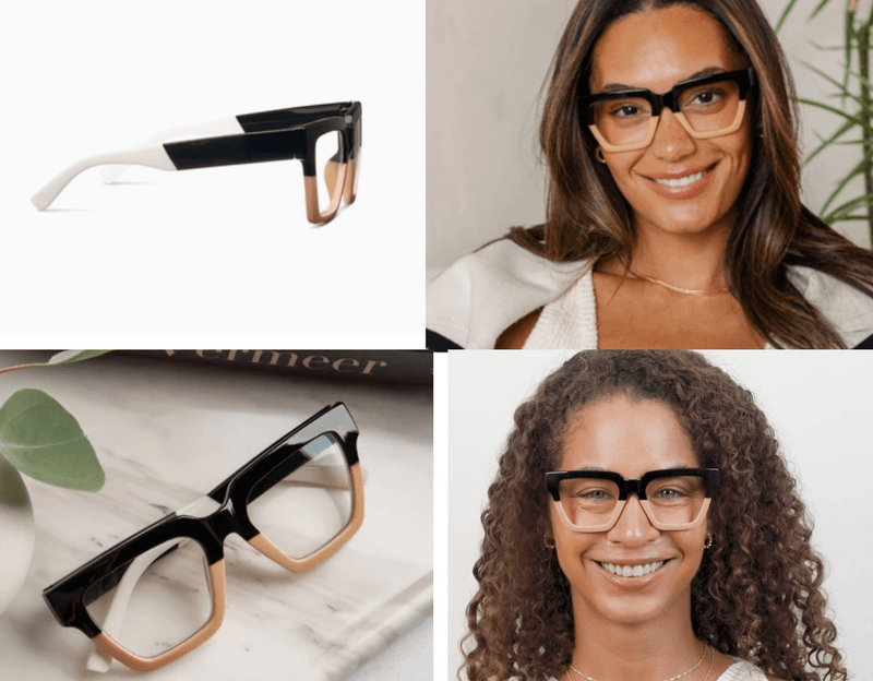 Take a Bow - Black/Tan Reading Glasses - Peepers - Lemon And Lavender Toronto