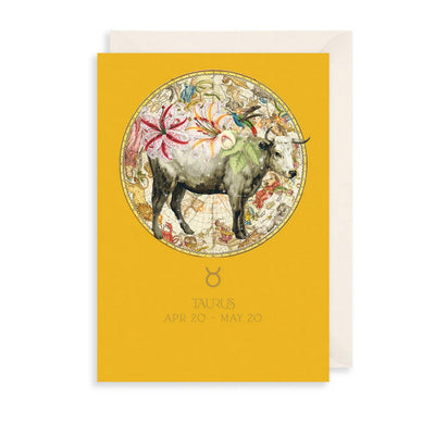 Taurus Zodiac Birthday Card (Copy) - Lemon And Lavender Toronto