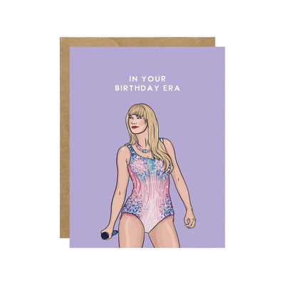 Taylor in Your Birthday Era Birthday Card - Lemon And Lavender Toronto