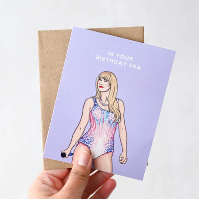 Taylor in Your Birthday Era Birthday Card - Lemon And Lavender Toronto