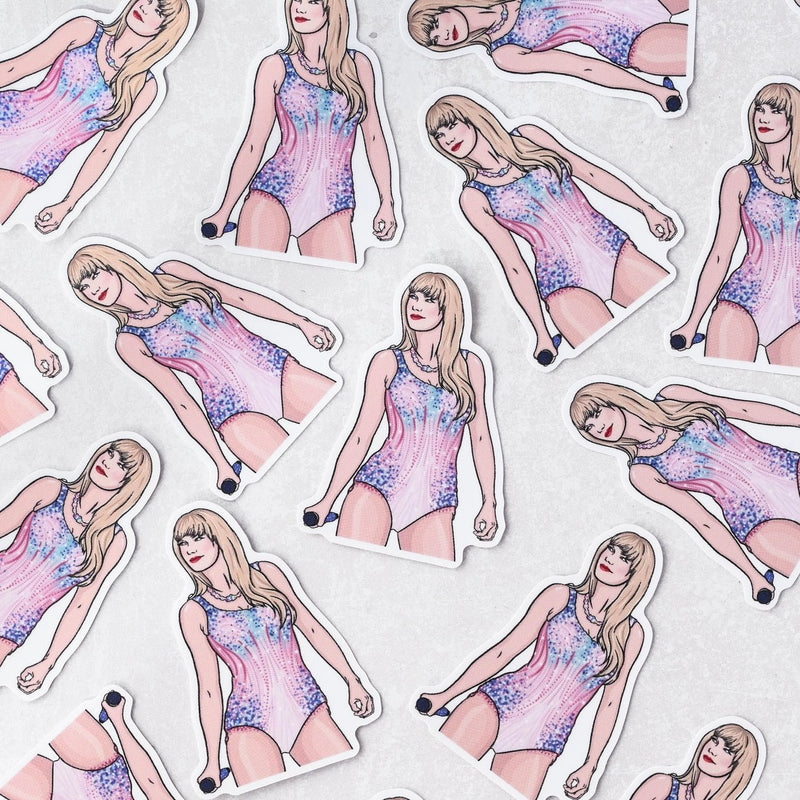 Taylor Lover Era Pop Culture Sticker - Lemon And Lavender Toronto