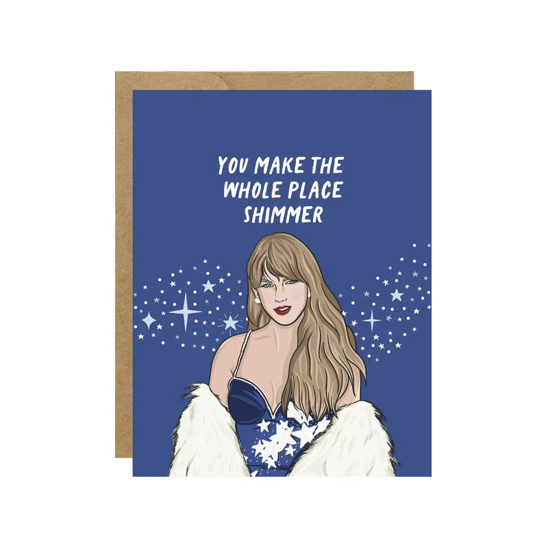 Taylor Midnights Whole Place Shimmer Pop Culture Card - Lemon And Lavender Toronto