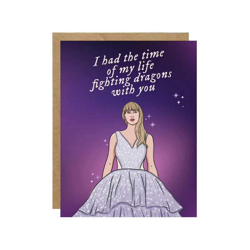 Taylor Time of My Life Speak Now Card - Lemon And Lavender Toronto