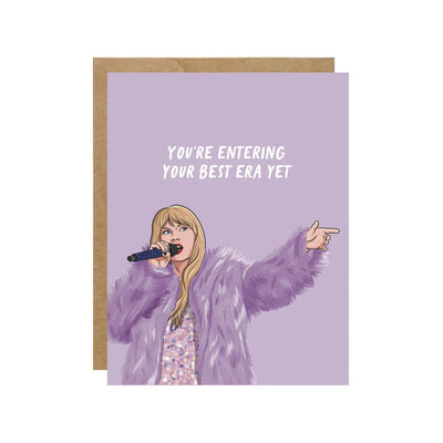 Taylor Your Best Era Yet Pop Culture Card - Lemon And Lavender Toronto