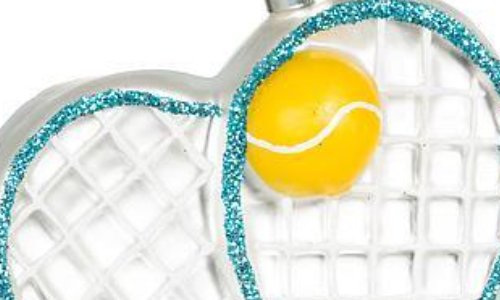 Tennis Racquets & Ball Ornament - Lemon And Lavender Toronto