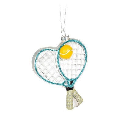 Tennis Racquets & Ball Ornament - Lemon And Lavender Toronto