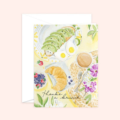 Thanks a Brunch Card - Lemon And Lavender Toronto