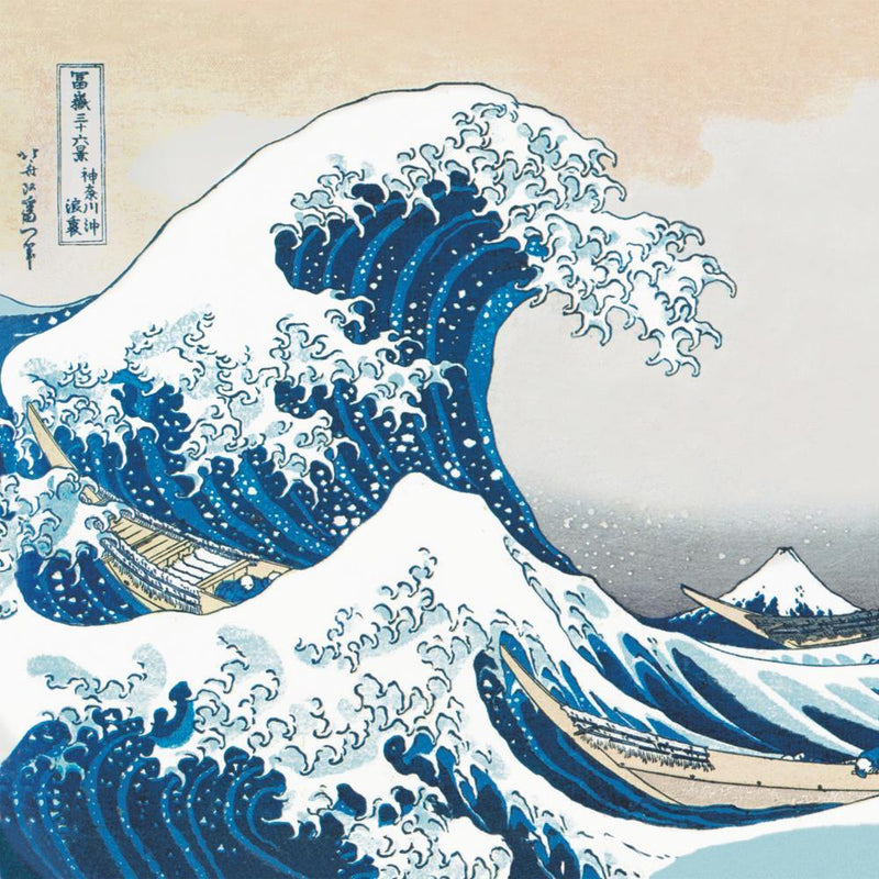 The Great Wave Beverage Napkins - Lemon And Lavender Toronto