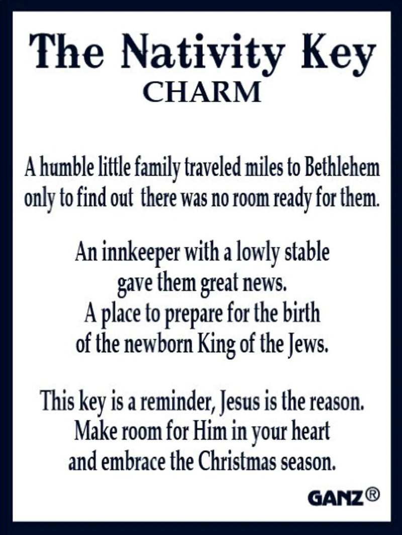 The Nativity Key Charm - Lemon And Lavender Toronto