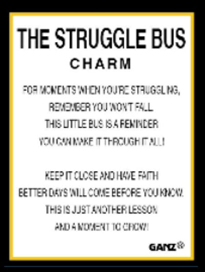 The Struggle Bus Charm - Lemon And Lavender Toronto