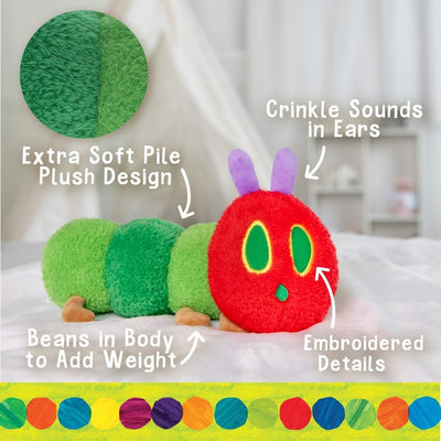 The Very Hungry Caterpillar Cuteeze Plush Stuffed Animal Toy for Baby and Toddler - Lemon And Lavender Toronto