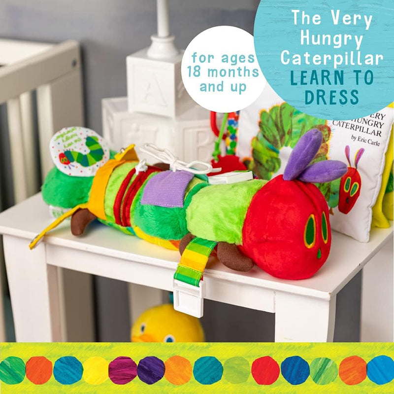 The Very Hungry Caterpillar Learn to Dress Activity Toy - Lemon And Lavender Toronto