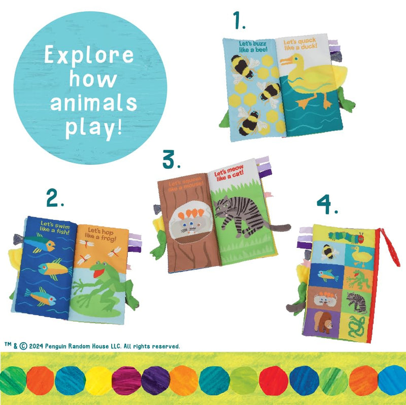 The Very Hungry Caterpillar Sensory Soft Book “Let’s Play” - Lemon And Lavender Toronto