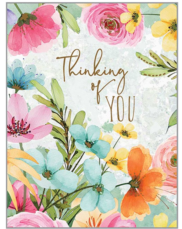 Thinking of You Card - Lemon And Lavender Toronto