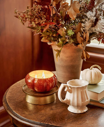 Thymes Pumpkin Laurel Statement Large Candle - Lemon And Lavender Toronto