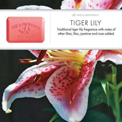 Tiger Lily Soap Bar - Made in France 150g - Lemon And Lavender Toronto